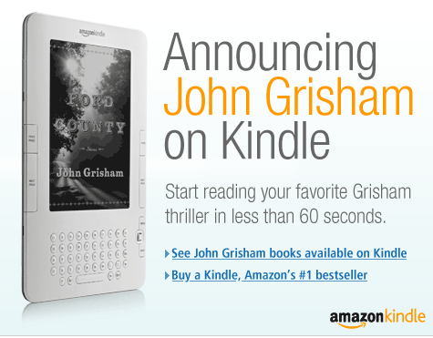 Announcing John Grisham on Kindle