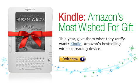 Amazon's Most Wished For Gift:  Kindle with Global Wireless