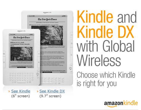 Kindle DX: Now with Global Wireless
