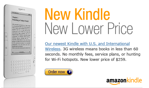 Kindle, New Lower Price