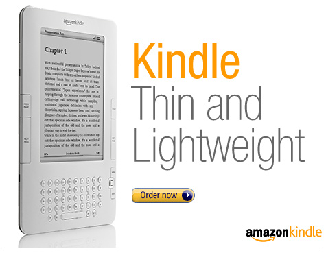 Kindle: Thin and lightweight