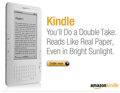 Kindle: You'll Do a Double Take. Reads Like Real Paper.