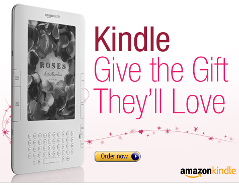Kindle in love for Valentine’s gift 2010