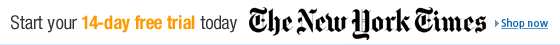 Start your New York Times 14-Day Free Trial Today
