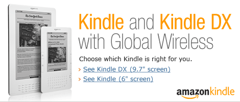Kindle and Kindle DX with Global Wireless