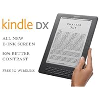 Kindle DX, Free 3G, 3G Works Globally, Graphite, 9.7 Display with New E Ink Pearl Technology