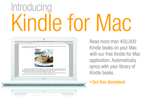 Kindle for Mac Available for Download