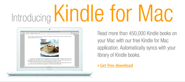 Kindle for Mac Now Available for Download