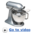 KitchenAid stand mixer
