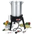 Turkey frying tools and supplies