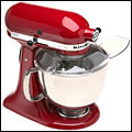 Get a free cookbook when purchasing select KitchenAid stand mixers
