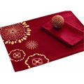 Save up to 40% on holiday table linens