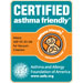Dyson upright vacuums are the first and only vacuums certified asthma friendly by the Asthma and Allergy Foundation.