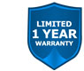 Limited 1 Year Warranty