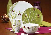 Rachael Ray Dinnerware Seasons Changing 16-Piece Dinnerware Set
