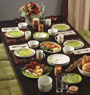 Rachael Ray Dinnerware Seasons Changing 16-Piece Dinnerware Set