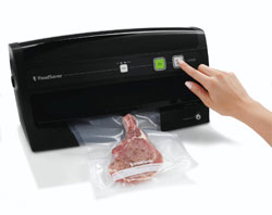 Step 3 of vacuum sealing