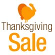Save up to 70% in our Thanksgiving  Sale