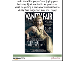 gift card for magazines