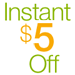 instant $5 rebate on the magazines below