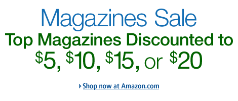 magazines sale