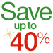 Save up to 40% in Sports & Outdoors
