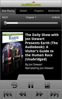 High-tech interface; down-to-earth content