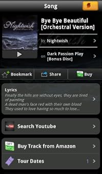 Song detail