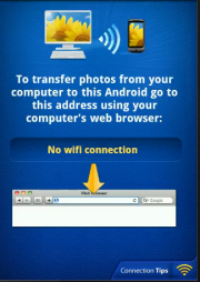 Photo transfer app