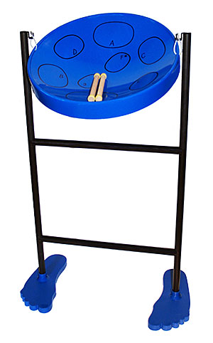 jj blue hero GET NEW GEAR: Jumbie Jam Steel Drum Musical Instrument, Blue
