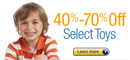 40% to 70% Off Select Toys