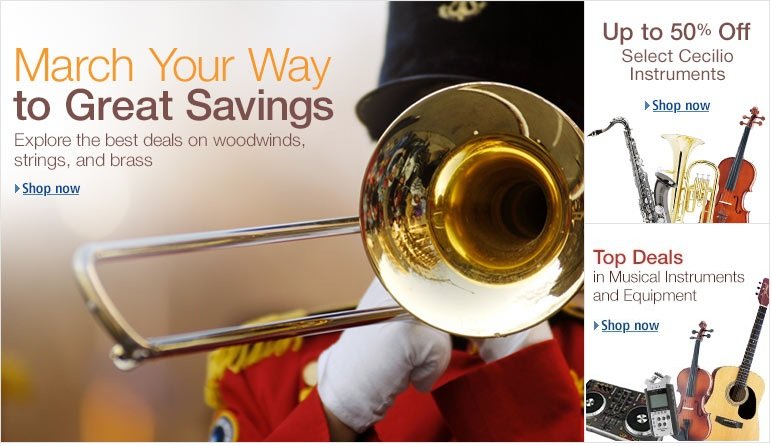 March Your Way to Great Savings