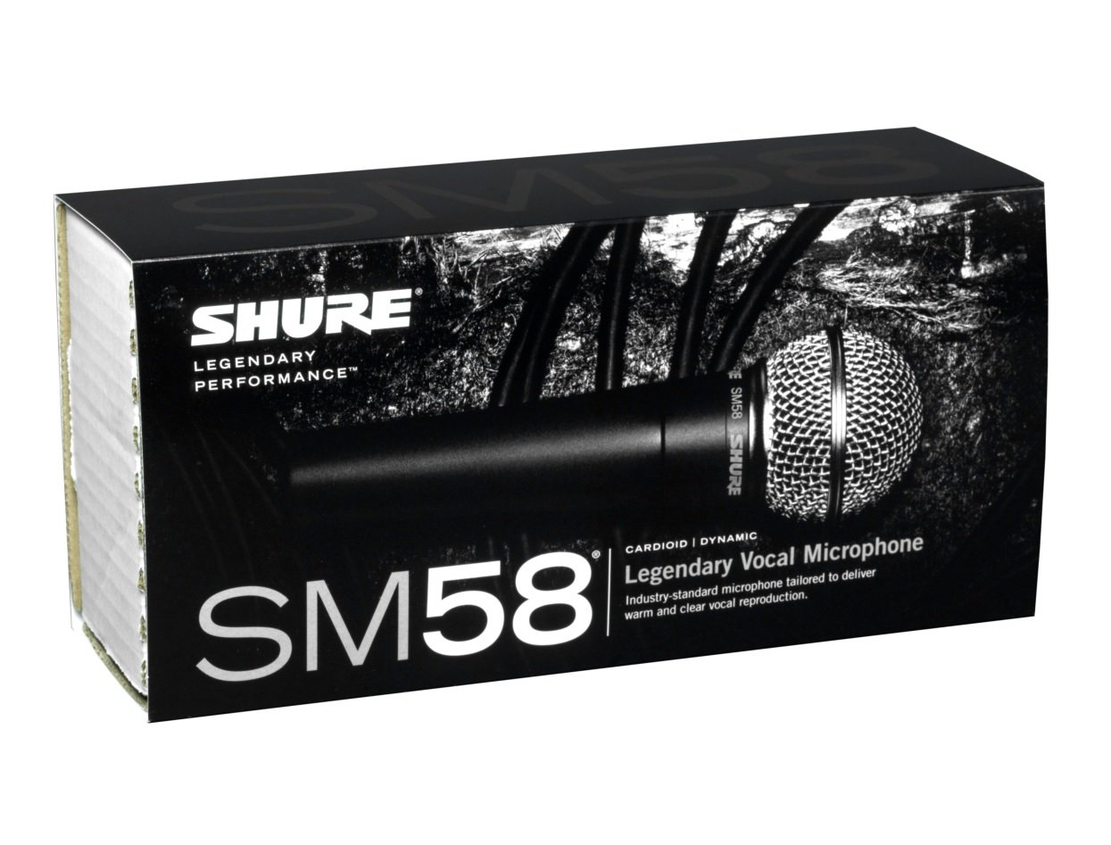 Shure SM58LC Cardioid Vocal Microphone without Cable Musical Instruments