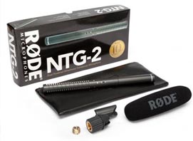 NTG2 Multi-Powered Condenser Shotgun Microphone