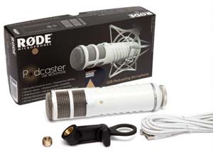 PODCASTER Broadcast Quality USB Microphone