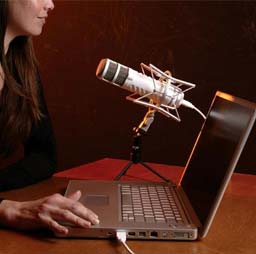 PODCASTER Broadcast Quality USB Microphone