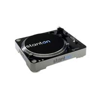 Stanton T52B Straight Arm Belt-Drive Turntable with 500.v3 Cartridge Pre-Mounted