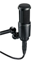 AAudio Technica AT2020 Side Address Cardioid Condenser Studio Microphone