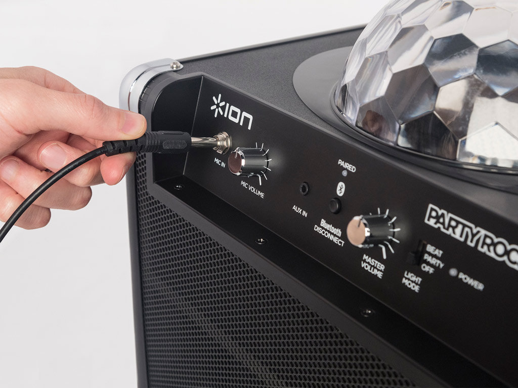 ION Party Rocker portable Bluetooth speaker system with