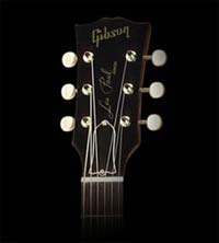 Billie Joe Armstrong Les Paul Junior headstock