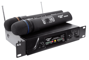 PDWM2450 base unit with two microphones