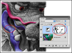 Partial Color Effect