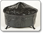CobraCo Round Cast Iron Copper Finish Fire Bowl