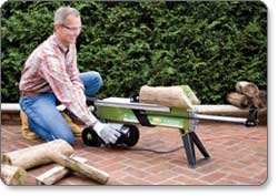 Easily splits large logs