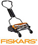 Fiskars mowers and gardening tools