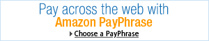 Pay across the web with PayPhrase