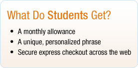 What do students get?