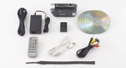 Canon FS22 camcorder highlights