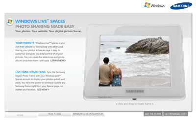 Samsung SPF-83V Demo