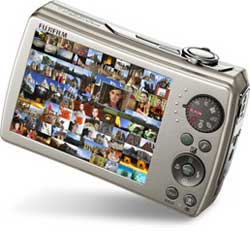 Fujifilm FinePix F200EXR 12MP Super CCD Digital Camera with 5x Wide Angle Dual Image Stabilized Optical Zoom